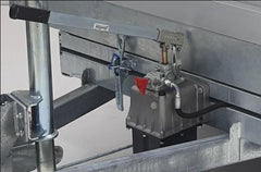 2-Achs-Kippanhänger mit Gitterwänden, 750 kg, 312 x 158, elektrische Hebepumpe