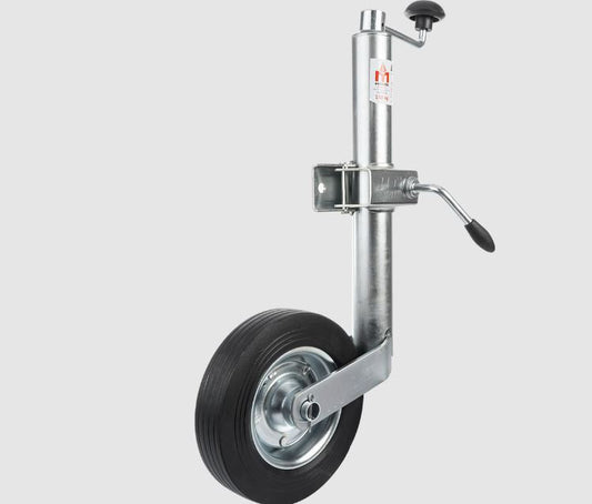 Stützrad mit Halterung für Anhänger LB 48 mm