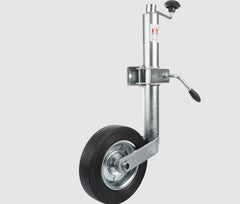 Stützrad mit Halterung für Anhänger LB 48 mm