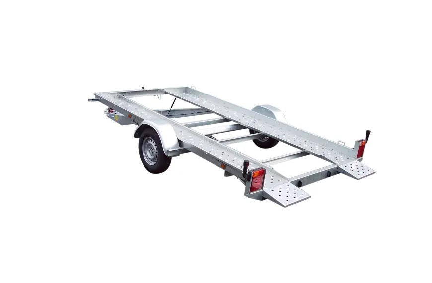 Autotransportanhänger 360 x 180 cm, zulässiges Gesamtgewicht 1300 kg, Leergewicht: 329 kg, 1 gebremste Achse