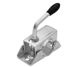 Set: zwei Anhänger-Stützfüße mit Schellen, 60 cm – Durchmesser 48 mm