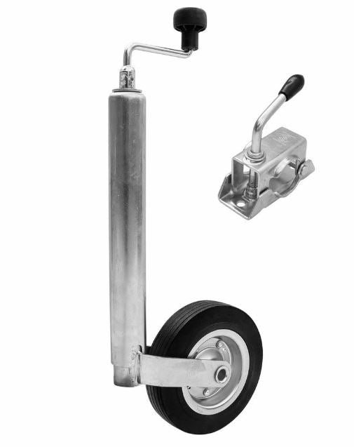 Stützrad, Durchmesser 48, ST 48-200 VB, mit 48-mm-Schelle von Winterhoff