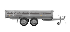 Remorque double essieu UNITRAILER SOLID 300/2 poids a vide 288 kg