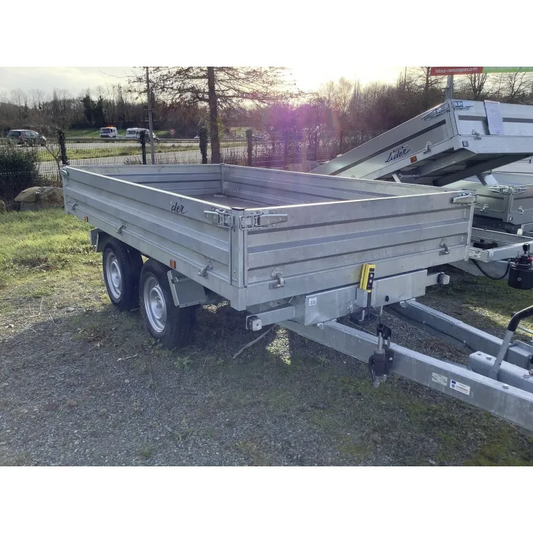 Remorque benne 39610PE - PTAC 2500Kg (322x170) Double - Lider
