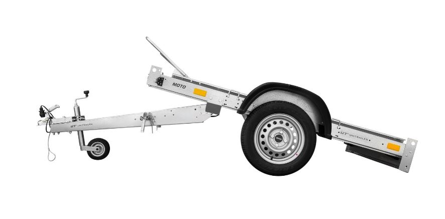 Motorradanhänger Länge der Transportschiene: 1,5 m / 1,9 m