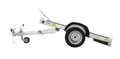 Motorradanhänger Länge der Transportschiene: 1,5 m / 1,9 m